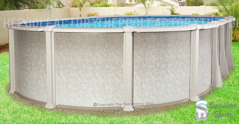 12'x20'x54" Saltwater 8000 Oval Pool