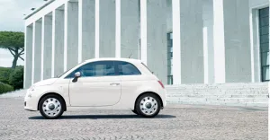 14'' Vintage Wheel Covers Kit For Fiat 500
