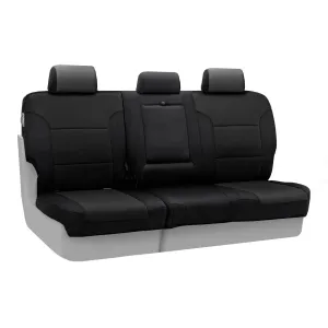 2008-2013 Chevy Silverado 2500/3500 Custom Fit Neoprene Seat Covers Rear 60/40 Split-Black