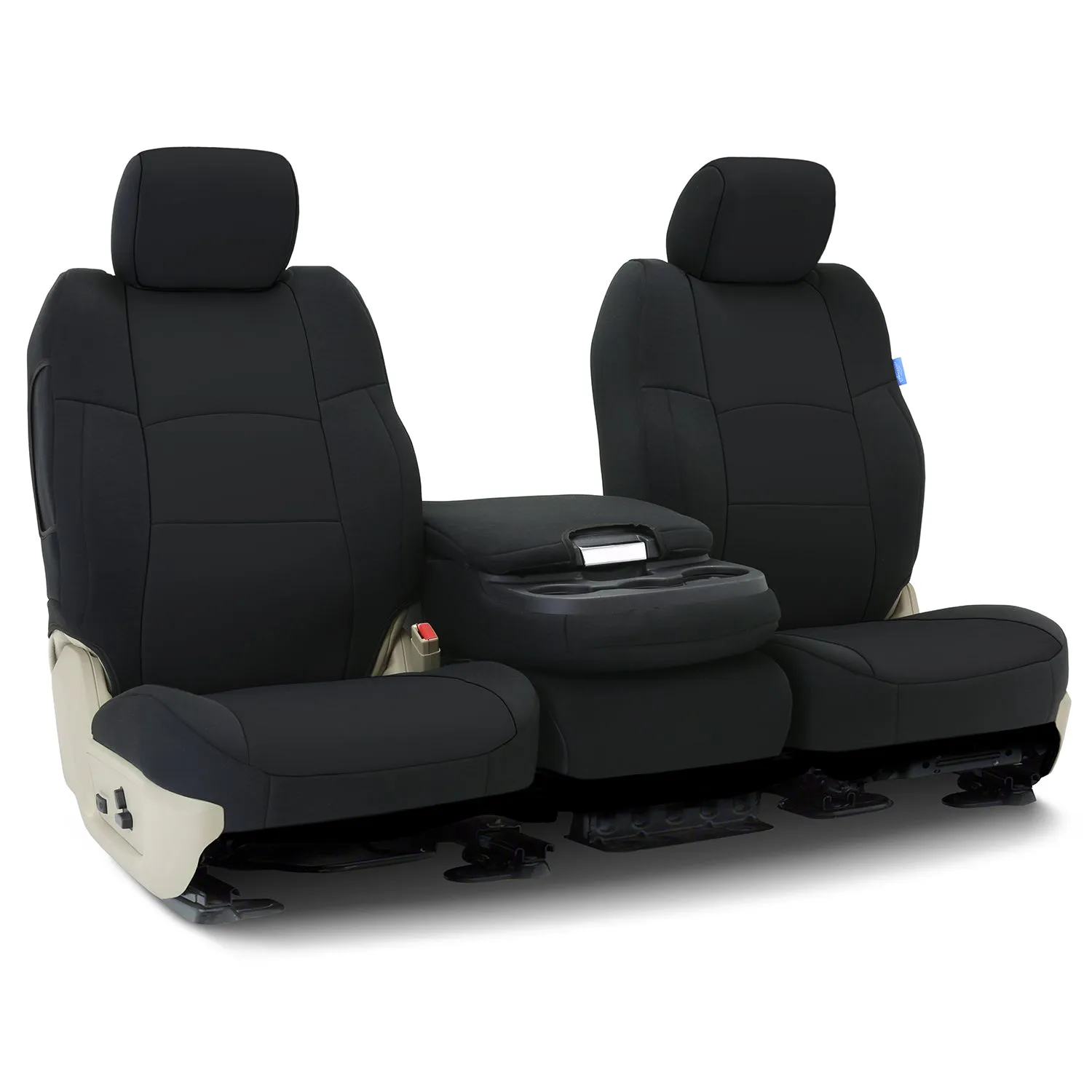 2011-2012 Ford F-150 Custom Fit Neoprene Seat Covers Front 40/20/40 Seats-Black