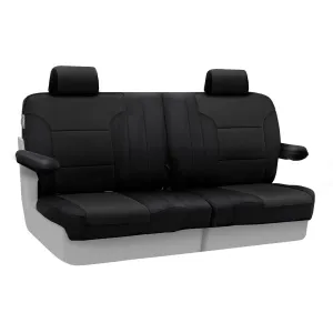 2014-2018 Chevy Silverado 1500 Custom Fit Neoprene Seat Covers Rear 60/40 Split-Black