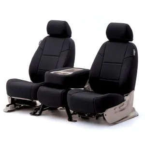 2015-2019 Chevy Silverado Custom Fit Neoprene Seat Covers Front 40/20/40 Seats-Black