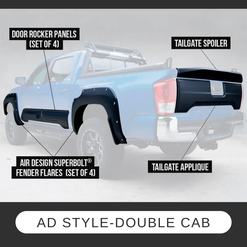 2016-2023 Toyota Tacoma Full Off Road Body Kit