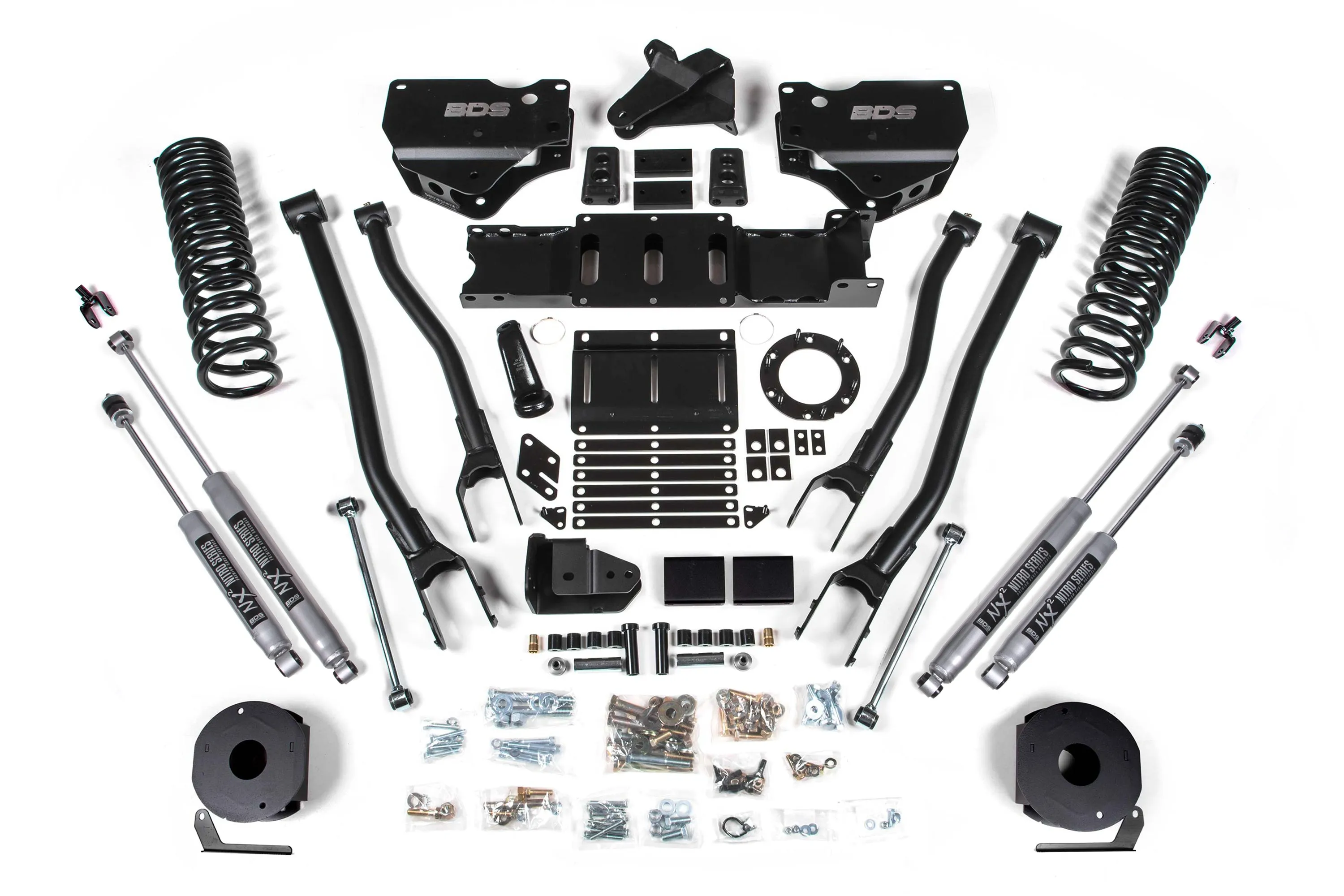 5.5 Inch Lift Kit w/ 4-Link | Ram 2500 w/ Rear Air Ride (19-22) 4WD | Gas