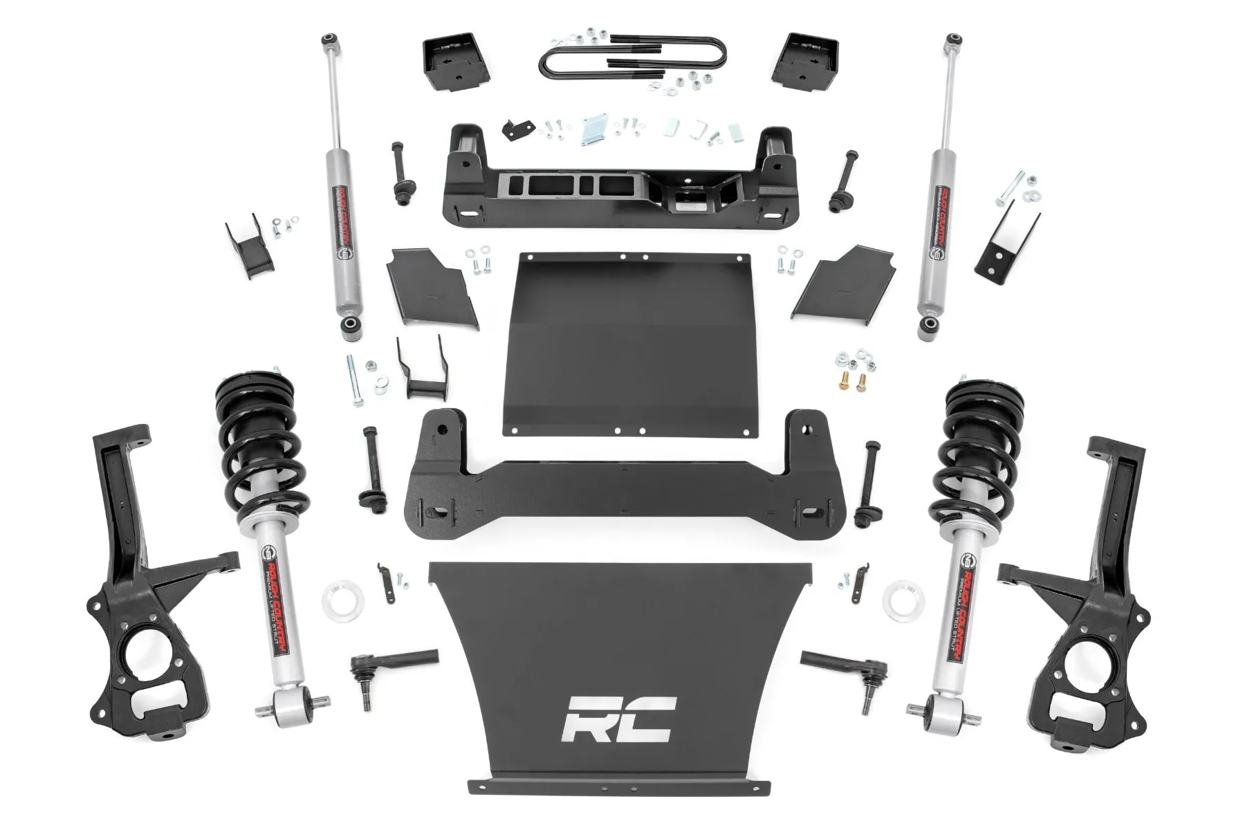 6 Inch Lift Kit |Mono Leaf Rear | N3 Struts | GMC Sierra 1500 2WD/4WD (19-24)