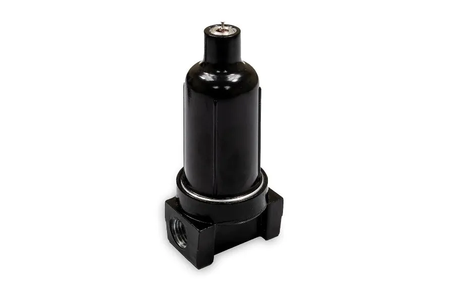 AccuAir Suspension 3/8in Dot/Ptc Fitting Kit, 50ft Airline, 3/8in NPT For Air Springs, Aluminum Filter/Trap