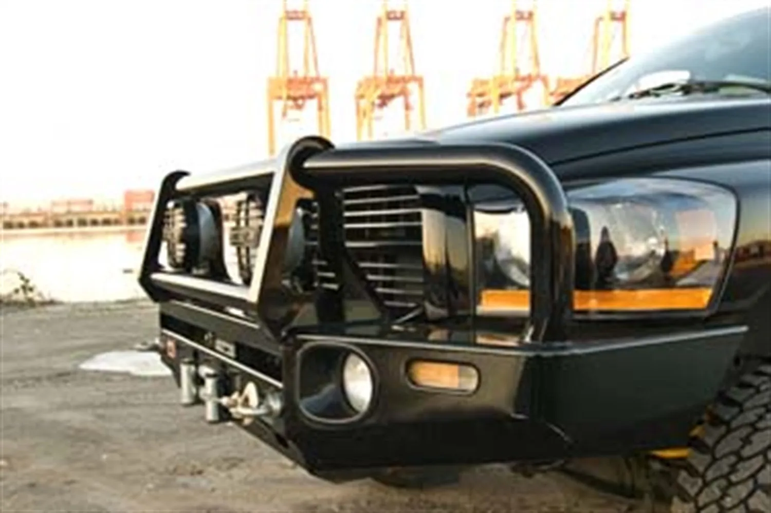 ARB 3452030 Front Deluxe Bull Bar Winch Mount Bumper;