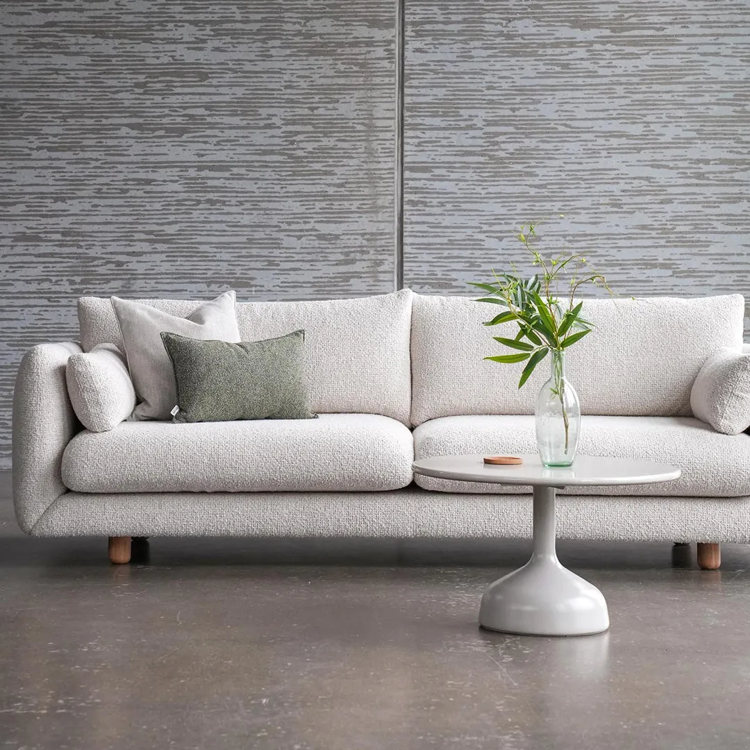 Bloom 3-Seater Sofa w/ Wooden Legs