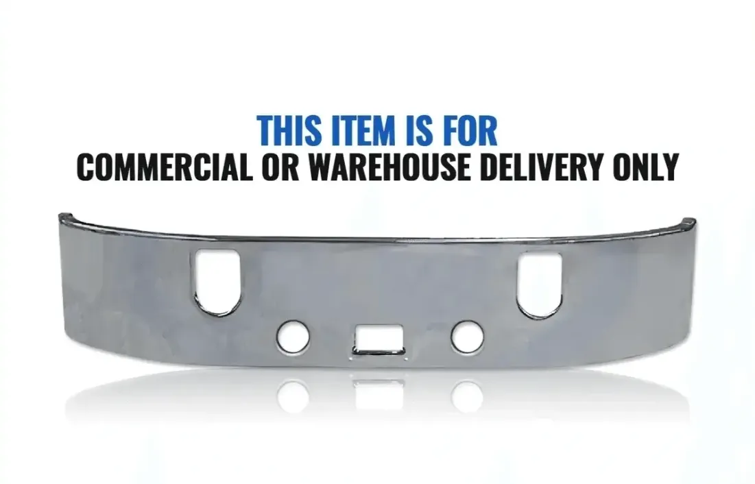 Bumper 17” Chrome Wihtout Tow Center 2002  Mack Vision CX