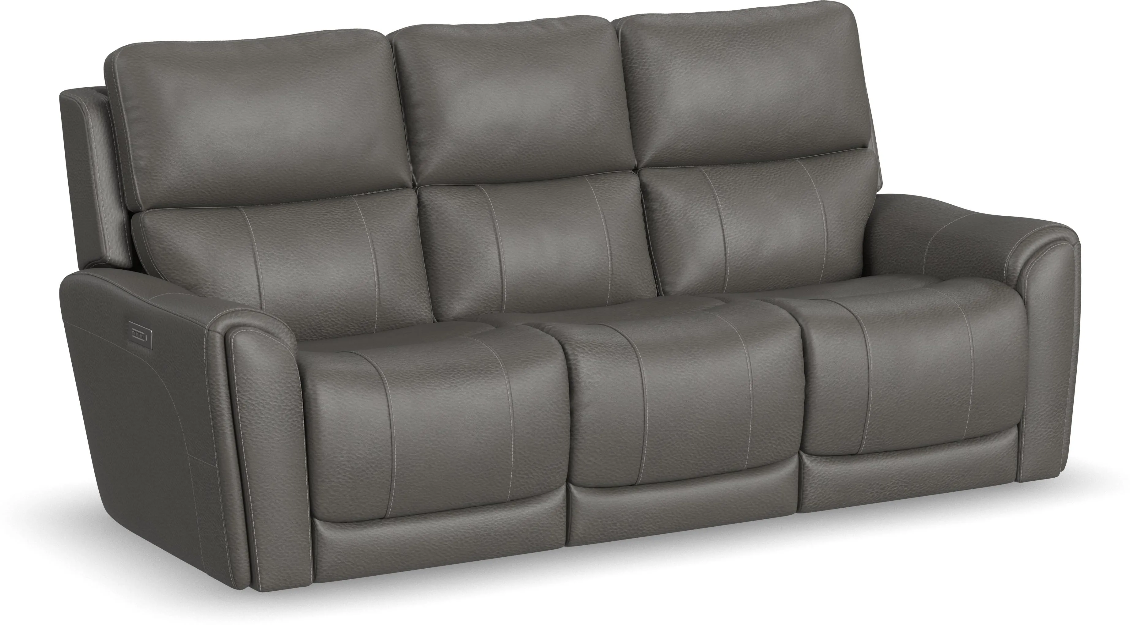 Carter Power Reclining Sofa with Console & Power Headrests & Lumbar