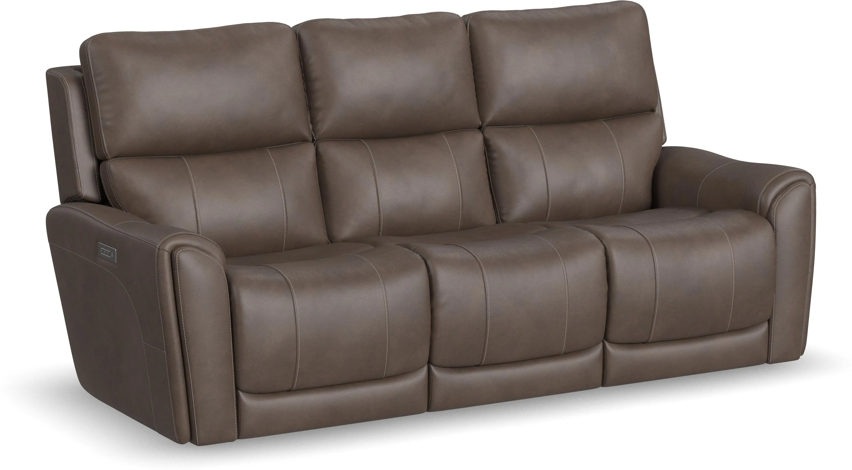 Carter Power Reclining Sofa with Console & Power Headrests & Lumbar