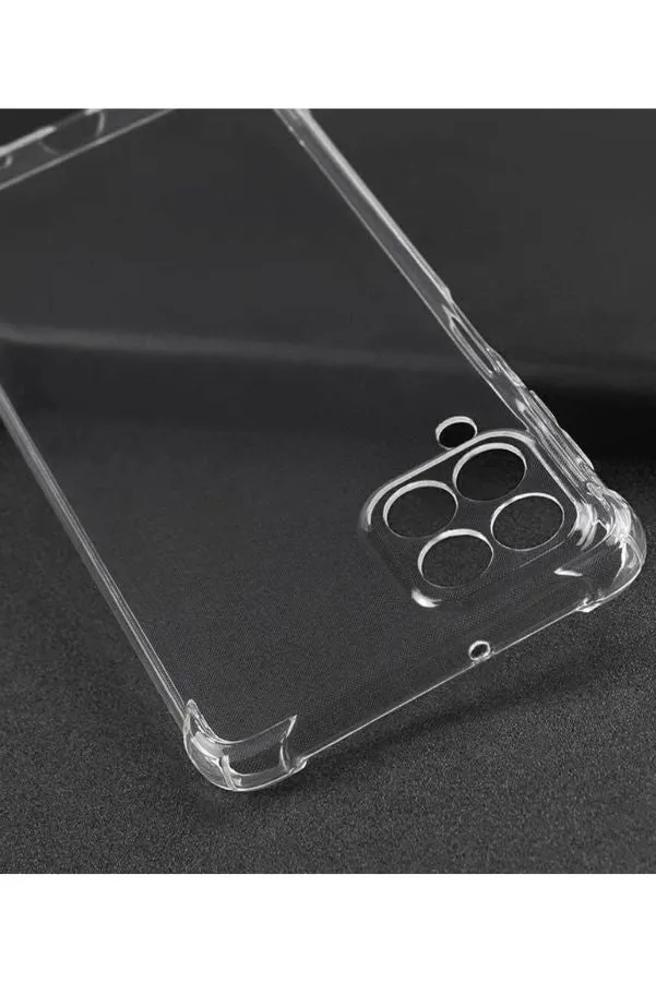 Clear Case for Samsung M53 Case 6.4-Inch,Transparent Soft Slim Shockproof Protective Phone Bumper Cover for Samsung M53 ,Clear