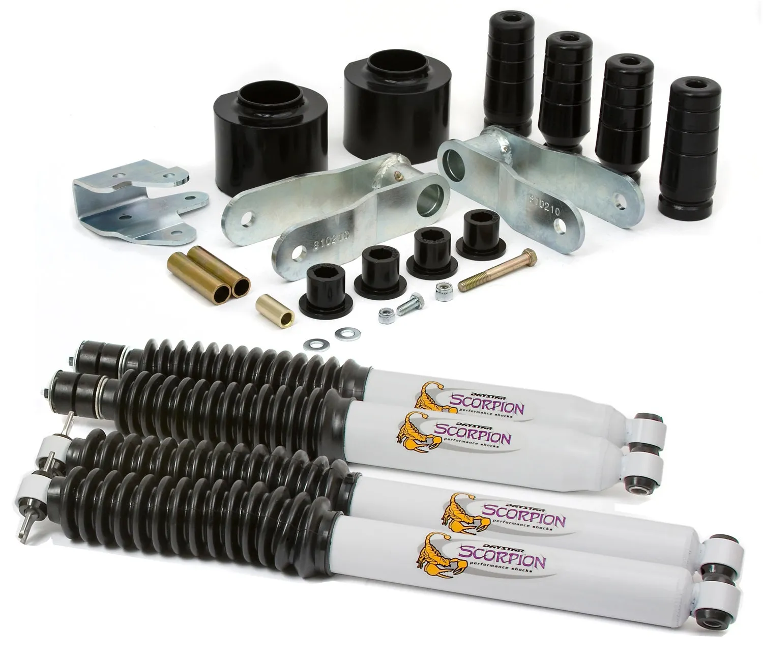 Daystar KJ09166BK 84-01 Jeep Cherokee XJ Cherokee 3 Inch Lift Kit Daystar
