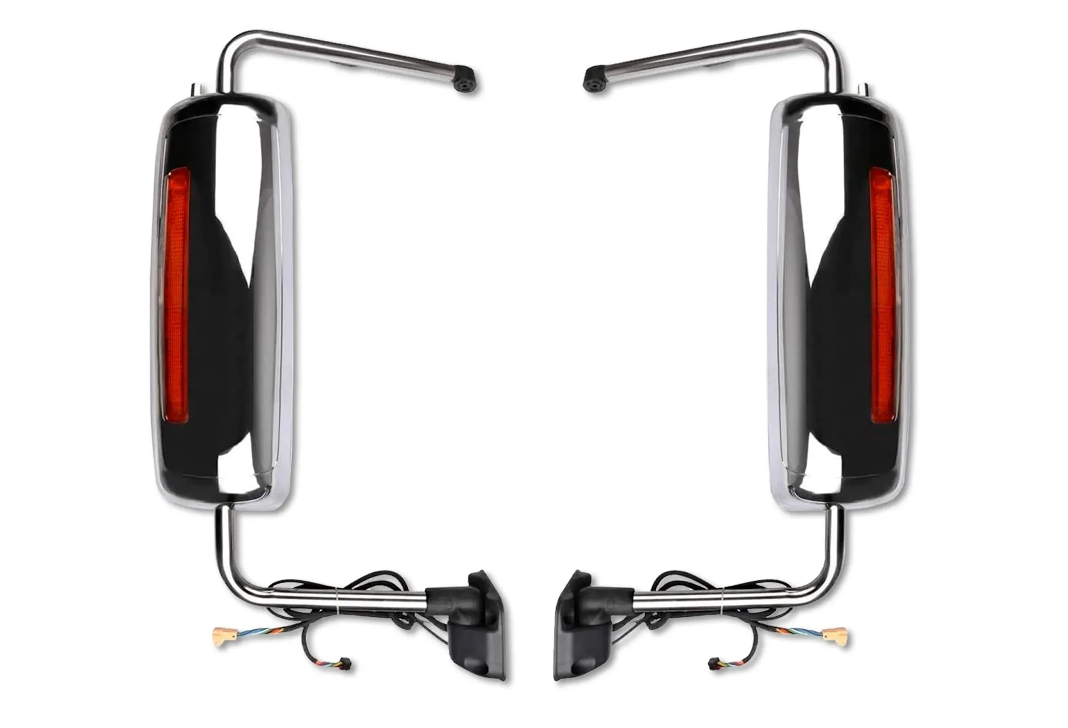 Door Side Mirrors Power Heated Set 2002-2018 International Prostar Lonestar