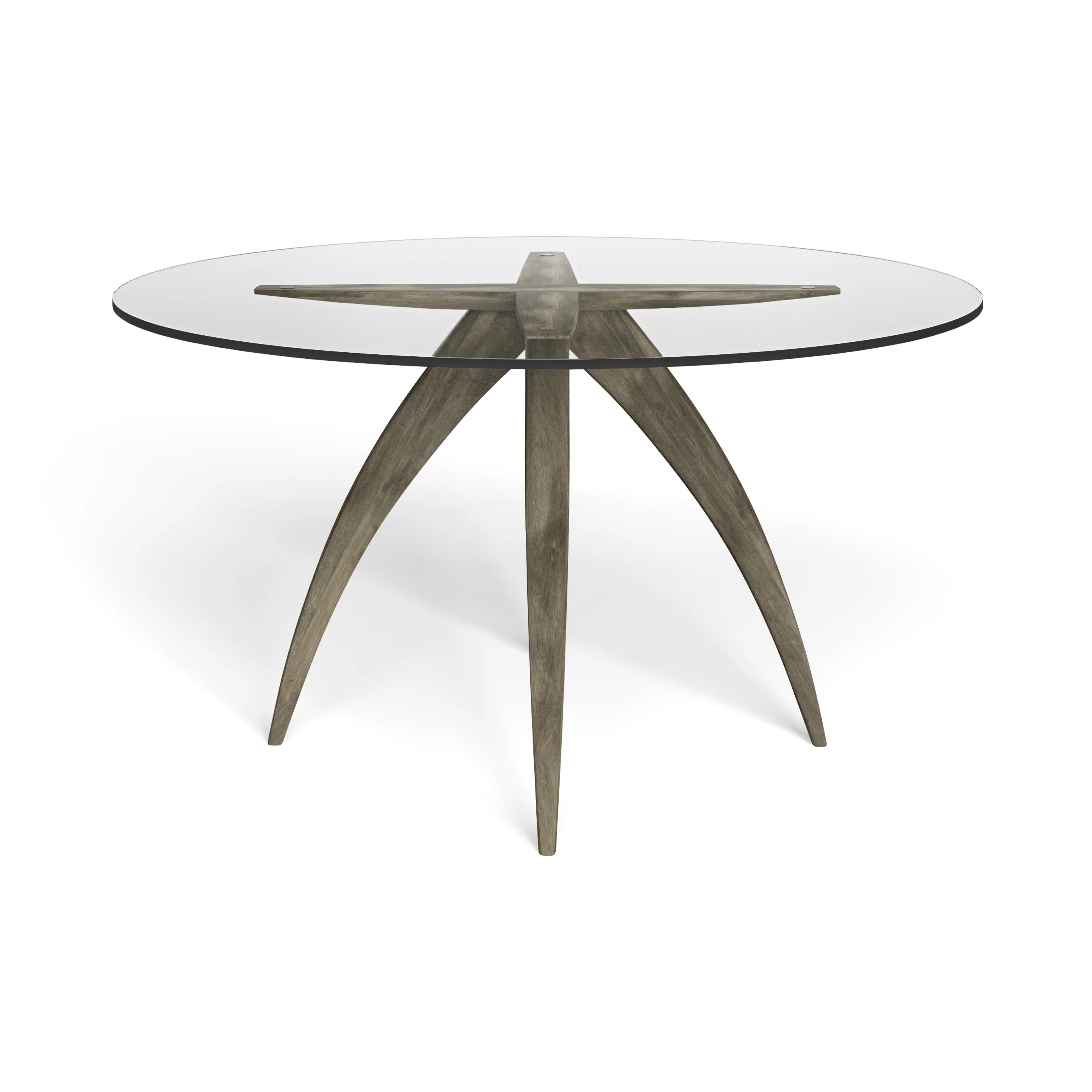 Ella Round Dining Table - Glass Top