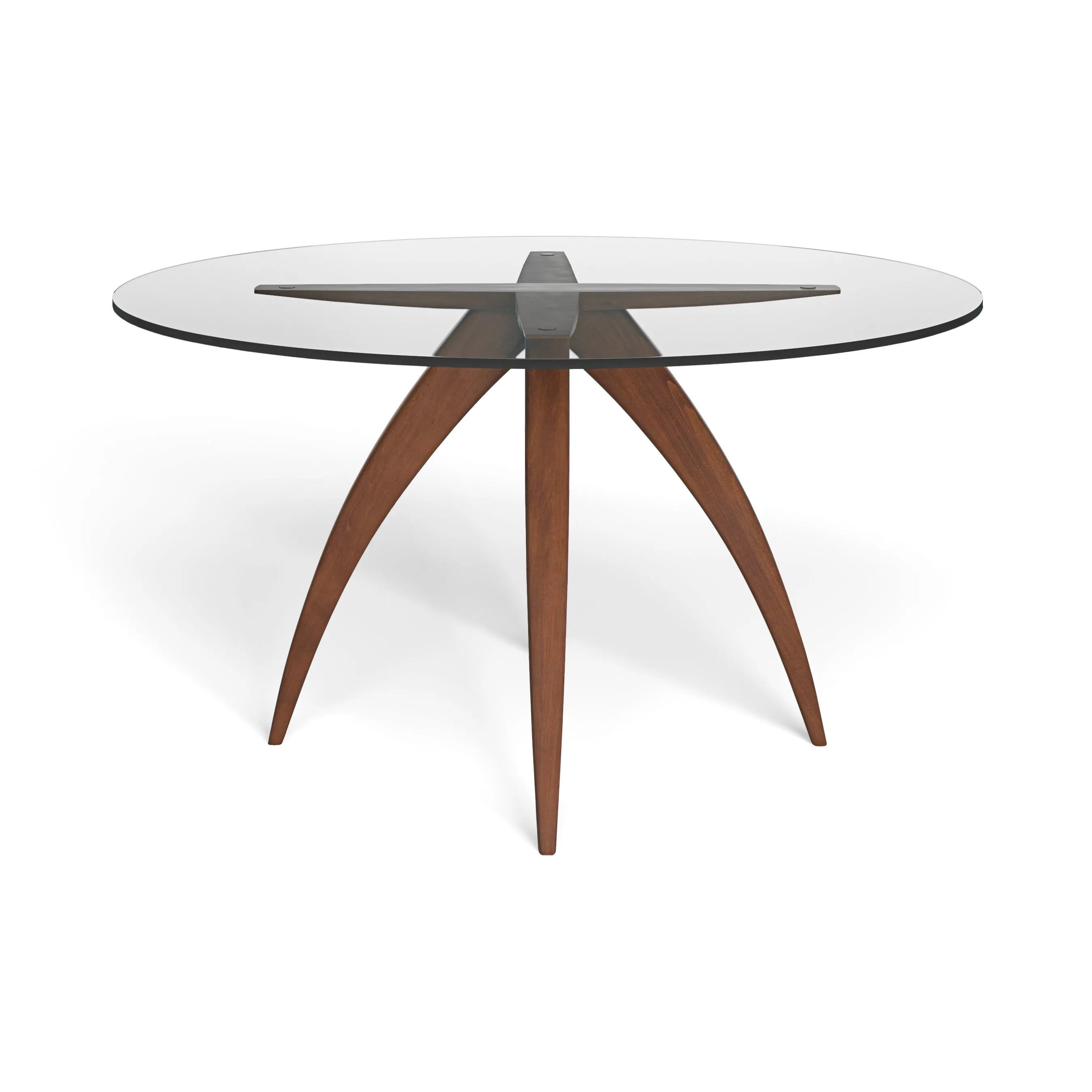 Ella Round Dining Table - Glass Top