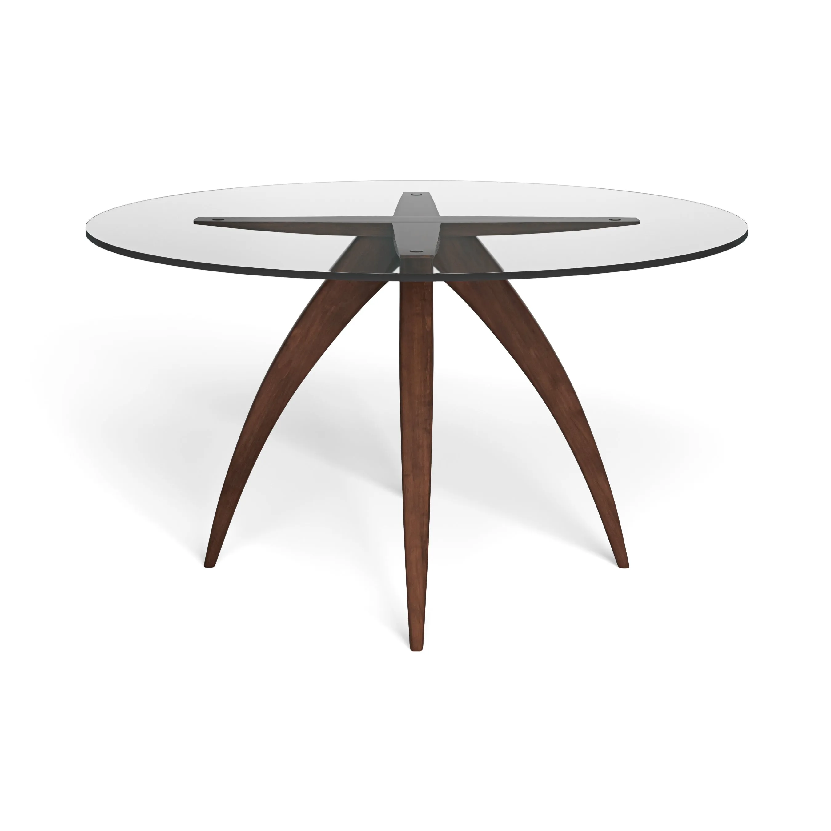 Ella Round Dining Table - Glass Top