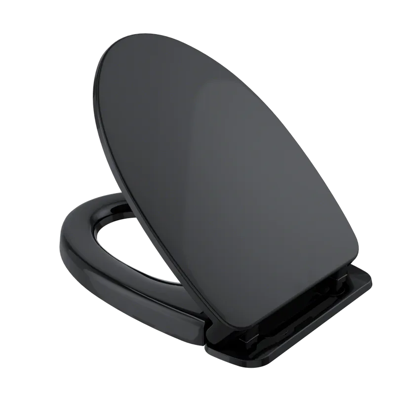 Elongated SoftClose Toilet Seat for Washlet  Toilets in Ebony