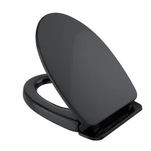 Elongated SoftClose Toilet Seat for Washlet  Toilets in Ebony