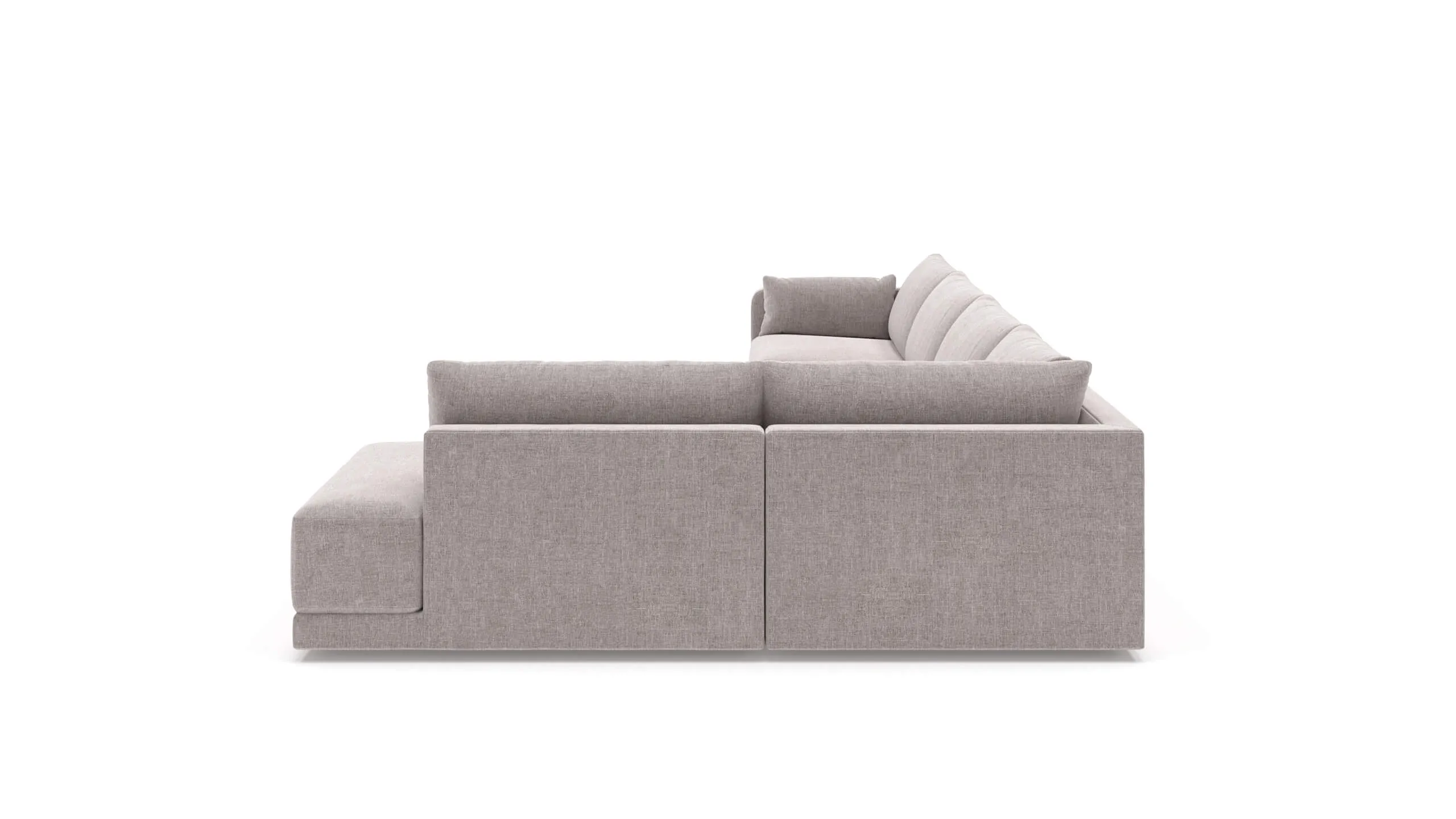 Eva Large Sectional with Bumper