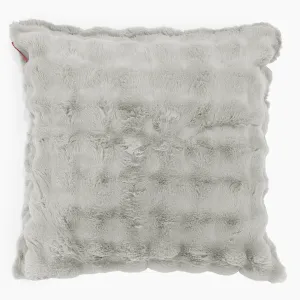 Extra Large Scatter Cushion Cover 70 x 70cm - Bubble Faux Fur Sage Green