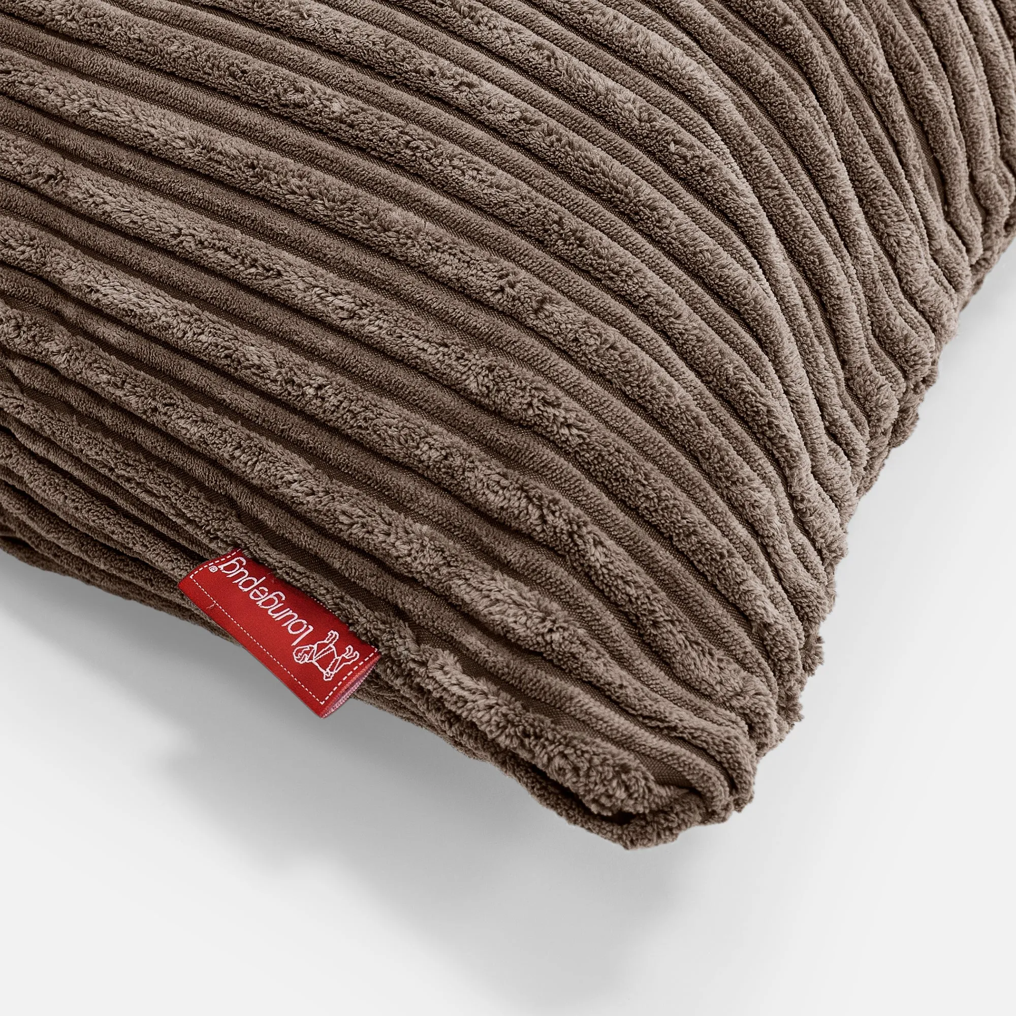 Extra Large Scatter Cushion Cover 70 x 70cm - Cord Mocha Brown