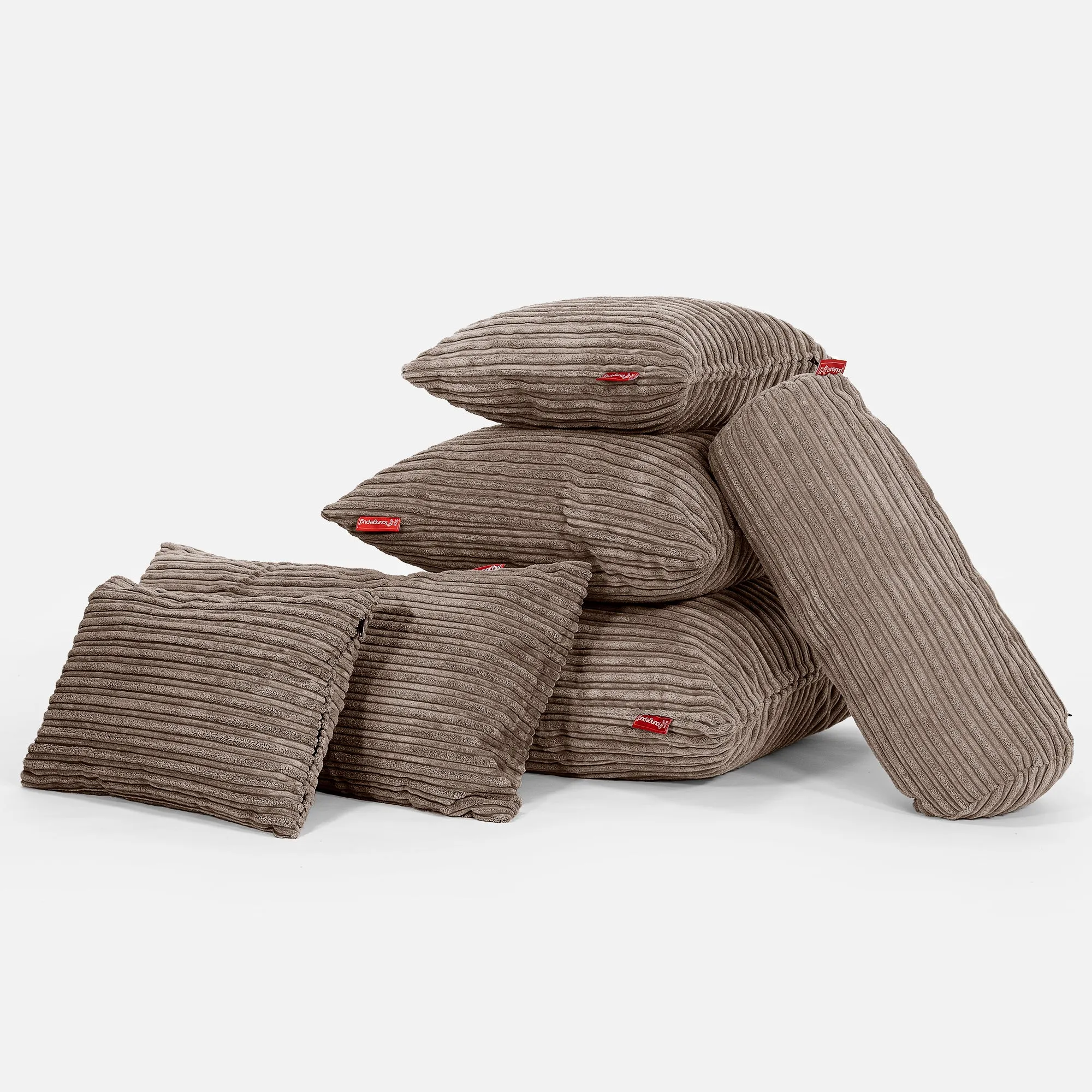 Extra Large Scatter Cushion Cover 70 x 70cm - Cord Mocha Brown