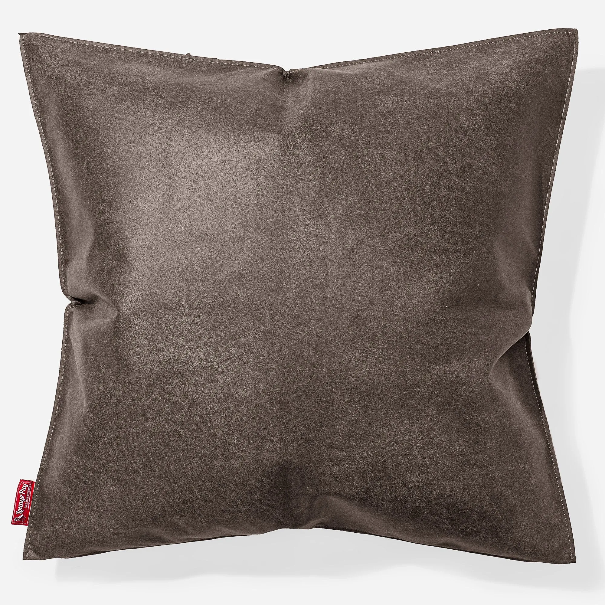 Extra Large Scatter Cushion Cover 70 x 70cm - Distressed Leather Natural Slate
