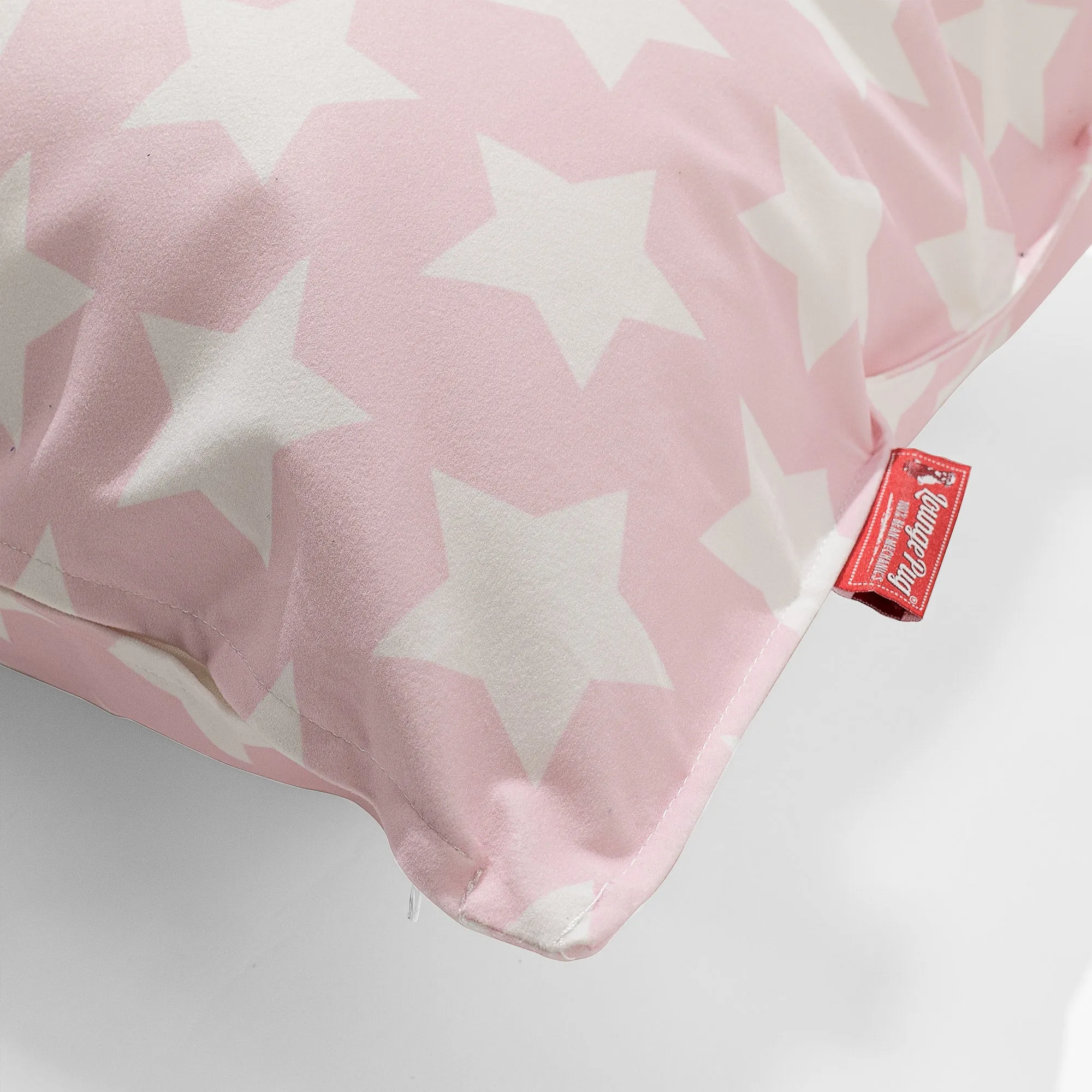 Extra Large Scatter Cushion Cover 70 x 70cm - Print Pink Star