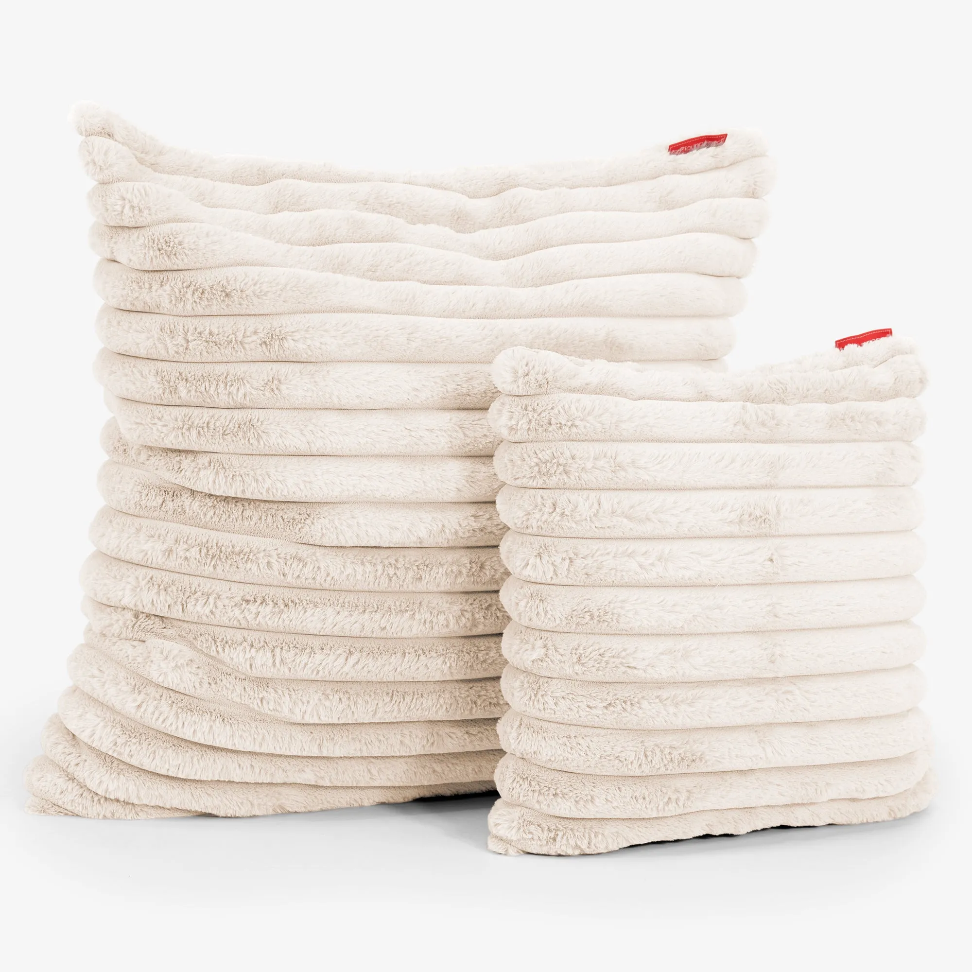 Extra Large Scatter Cushion Cover 70 x 70cm - Ultra Plush Cord Cream