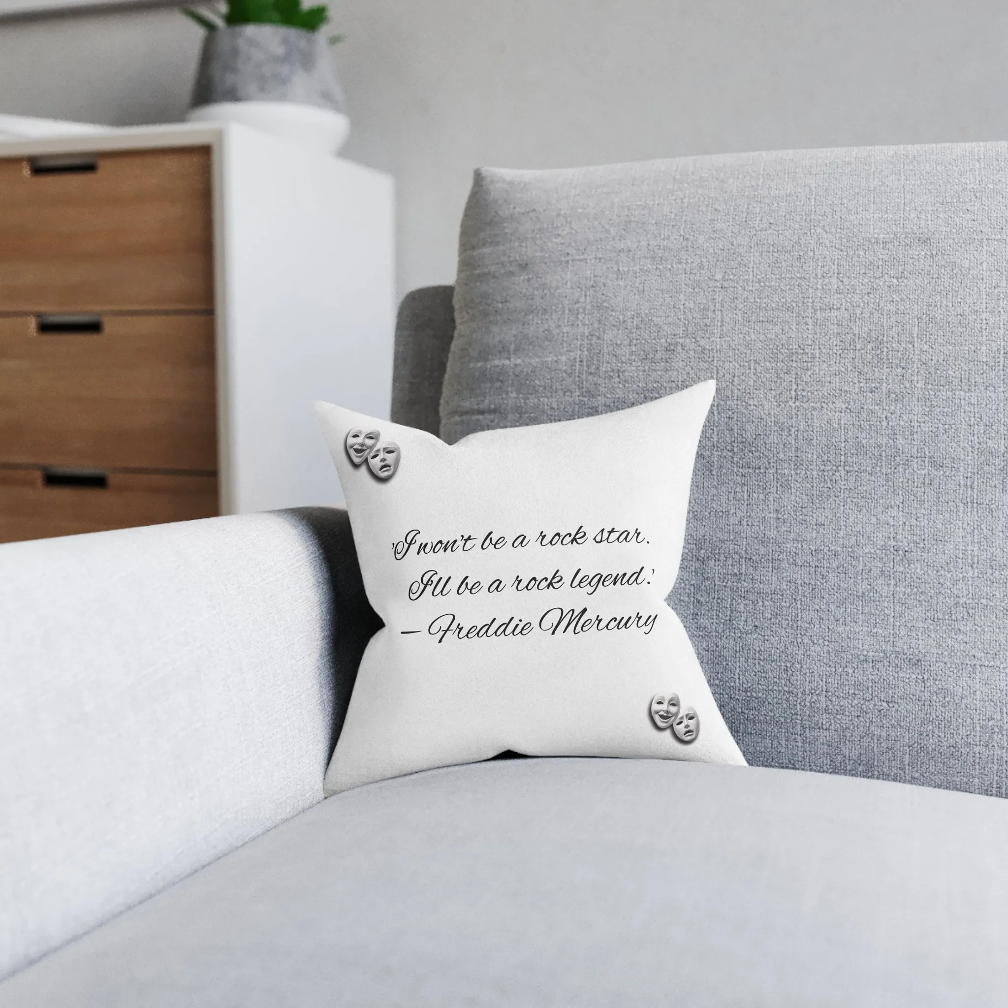 Famous Quotes 2 - Square Pillow UK