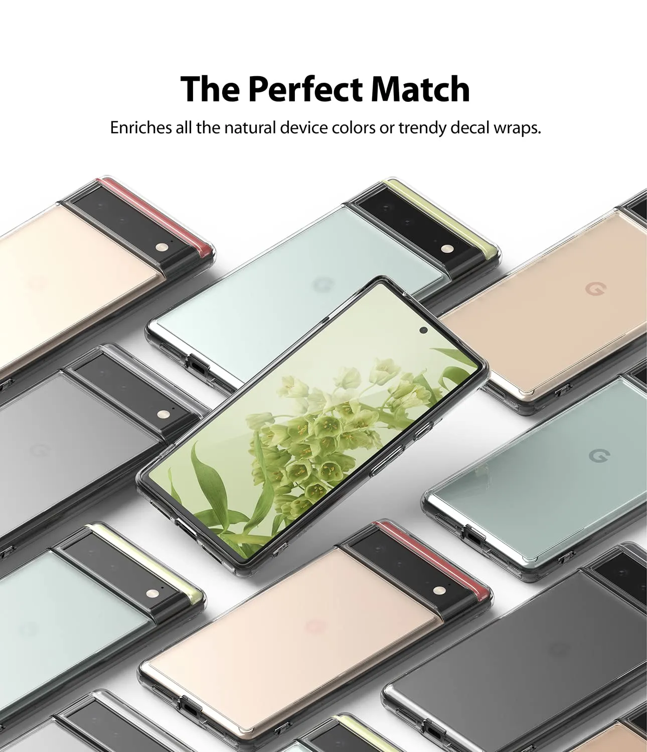 Google Pixel 6 Back Cover Case | Fusion - Clear