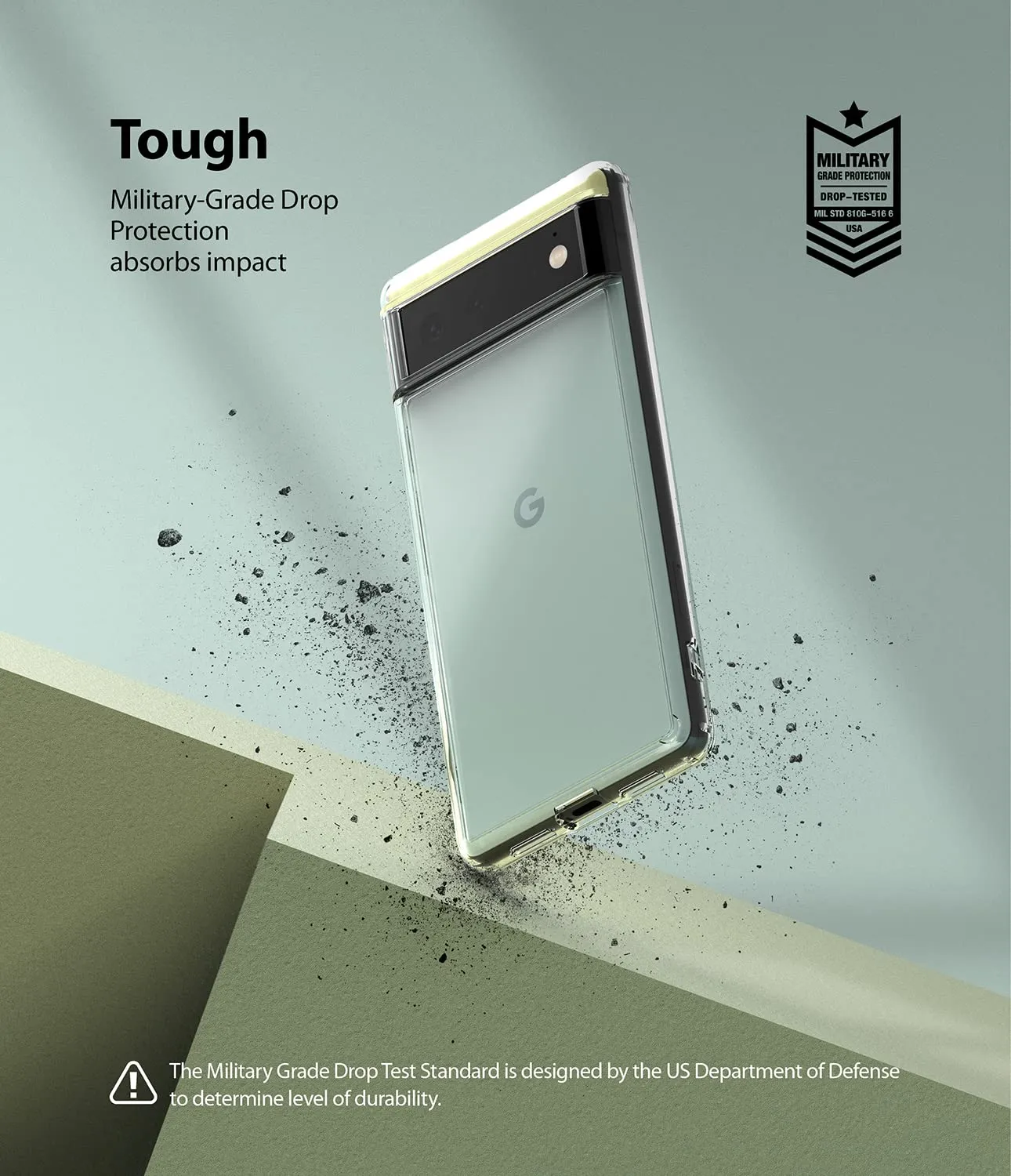 Google Pixel 6 Back Cover Case | Fusion - Clear