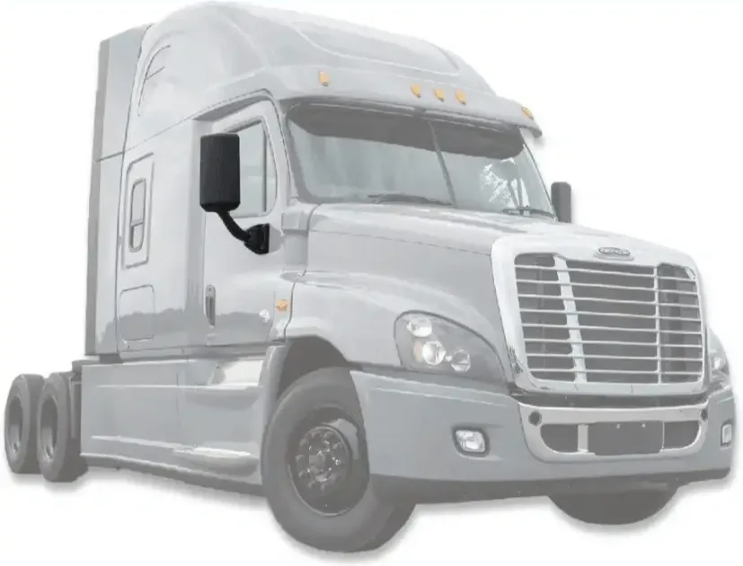 Heated Door Side Mirror Black Passenger 2008-2017 Freightliner Cascadia 125 113