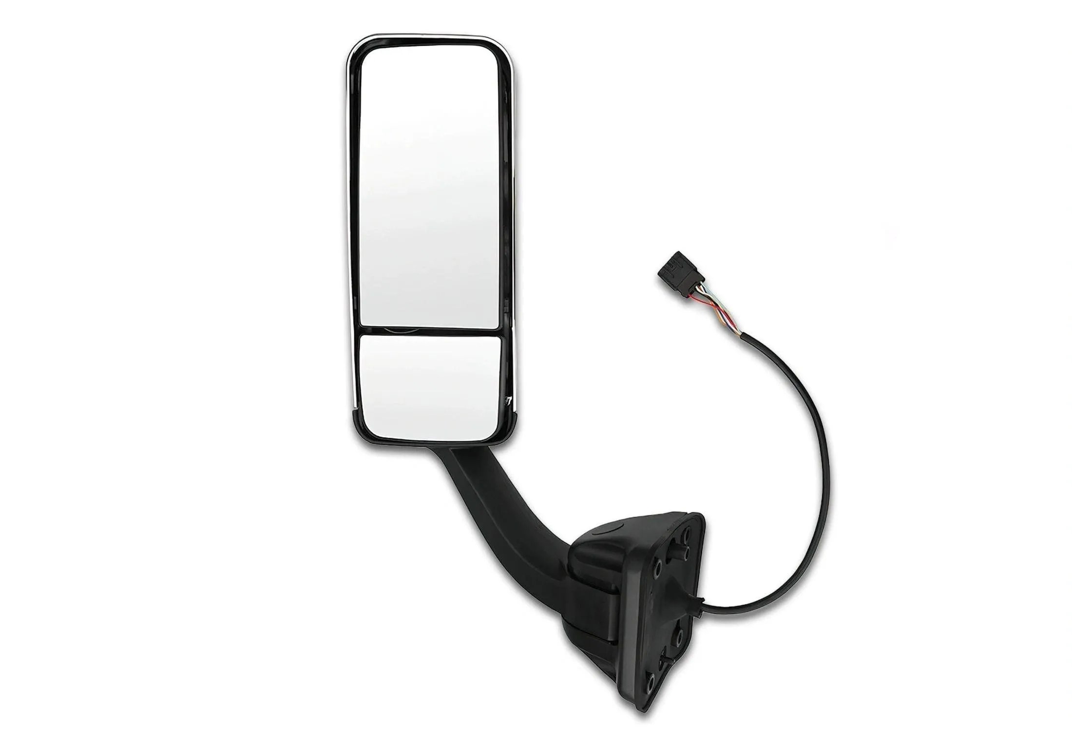 Heated Door Side Mirror Chrome Driver 2008-2017 Freightliner Cascadia 125 113