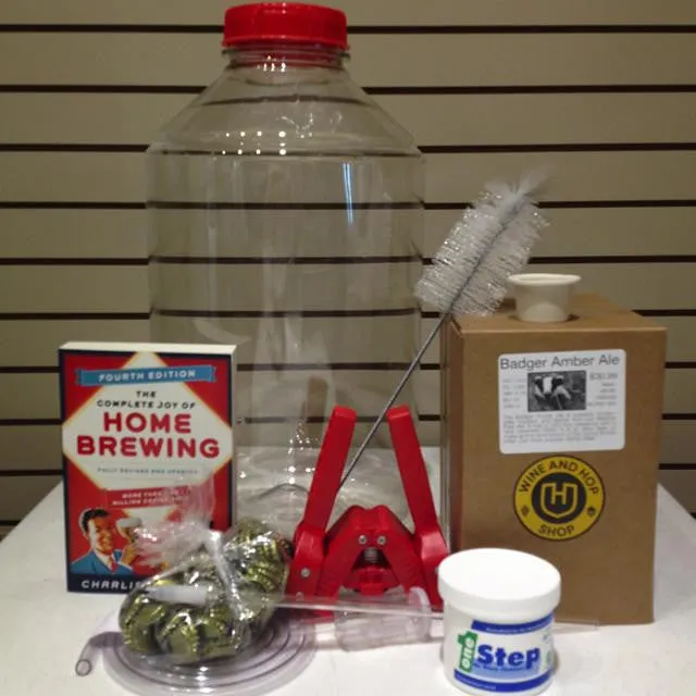 Homebrewing Starter Kit for 5 Gallons - Enhanced