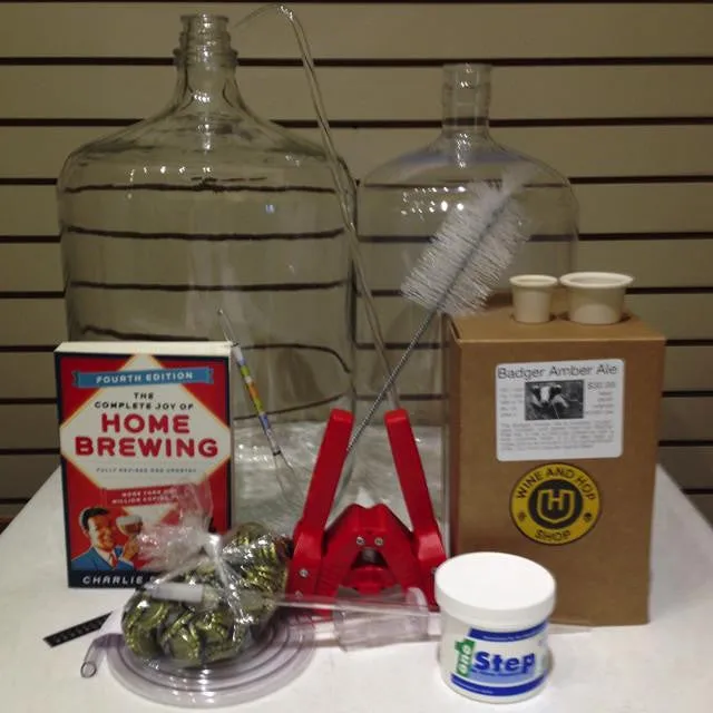 Homebrewing Starter Kit for 5 Gallons - Enhanced