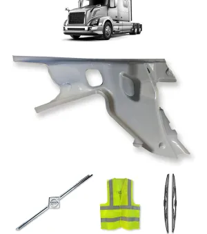 Hood Bracket Inner Big Fiberglass Driver 2004-2017 Volvo VNL