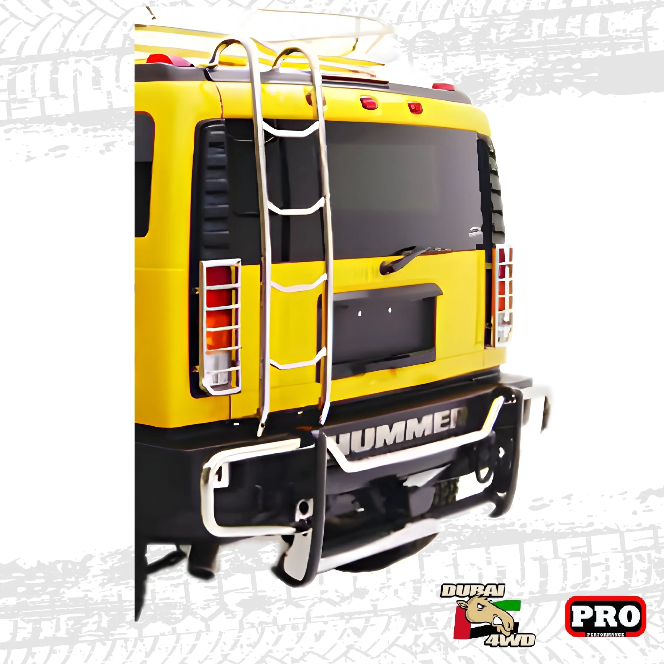 HUMMER H2 Rear Bumper Guard
