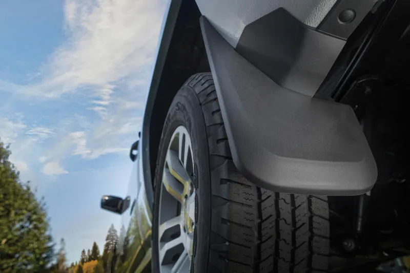 Husky Liners Front Mud Flap Plastic Black/Textured Jeep Wrangler JK 2007-14 - Pair