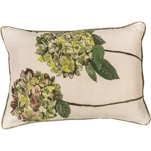 Hydrangea Two Stem Cushion