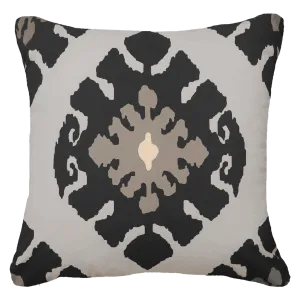 Inner Ikats Black Lounge Cushion 55x55cm