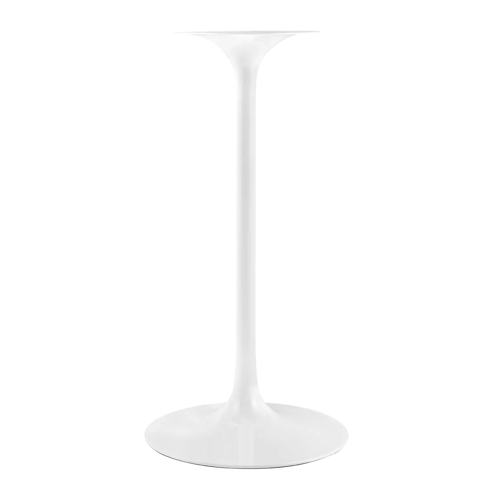 Lippa 28" Square Bar Table White EEI-1826-WHI
