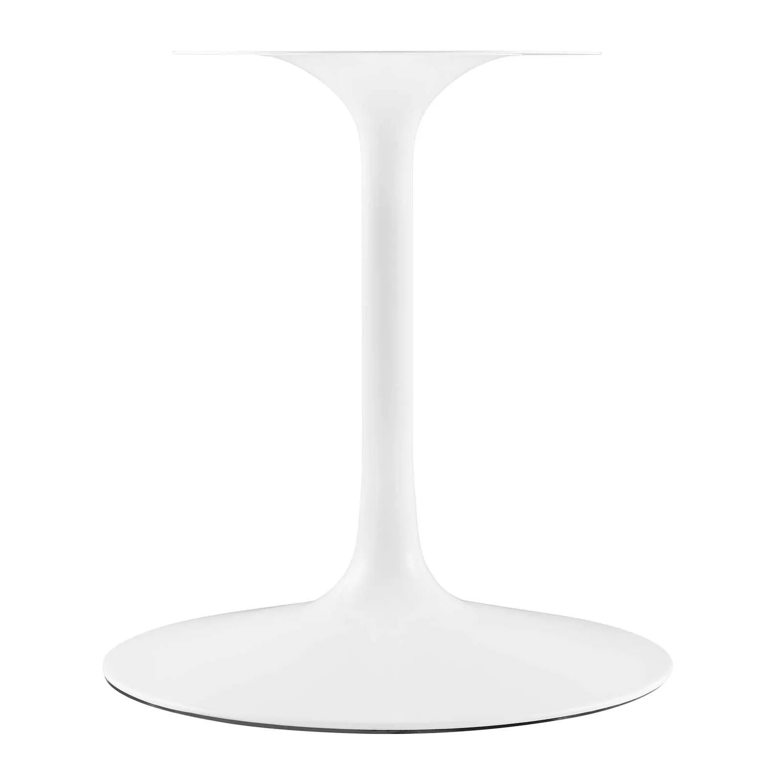 Lippa 60" Oval Wood Top Dining Table White EEI-1121-WHI