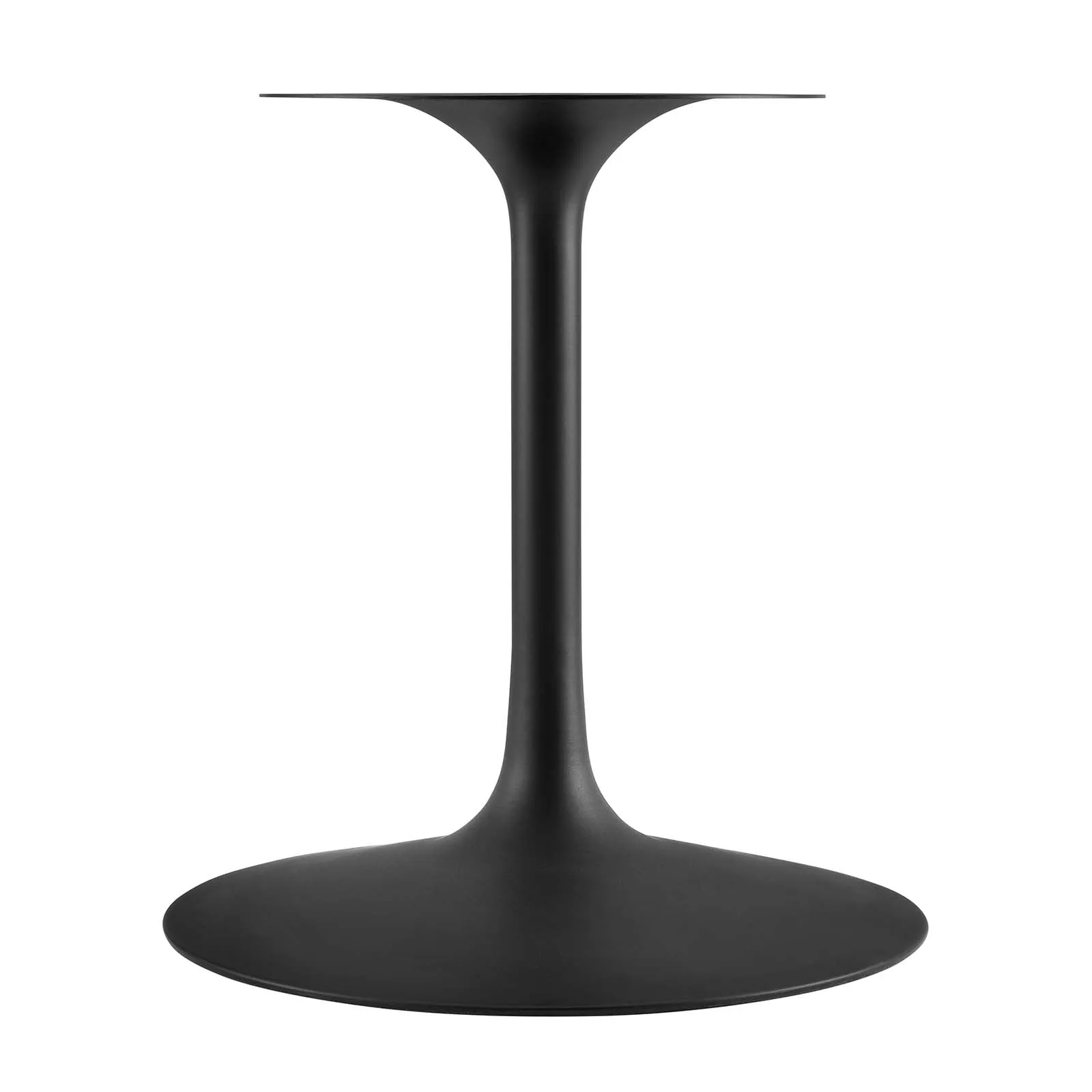 Lippa 60" Rectangle Dining Table Black White EEI-3541-BLK-WHI