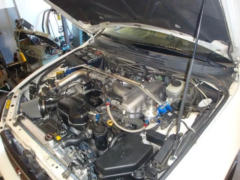 Megan Racing Strut Bar Lexus IS300 (00-05) Polished Upper Front/Rear - Race Spec