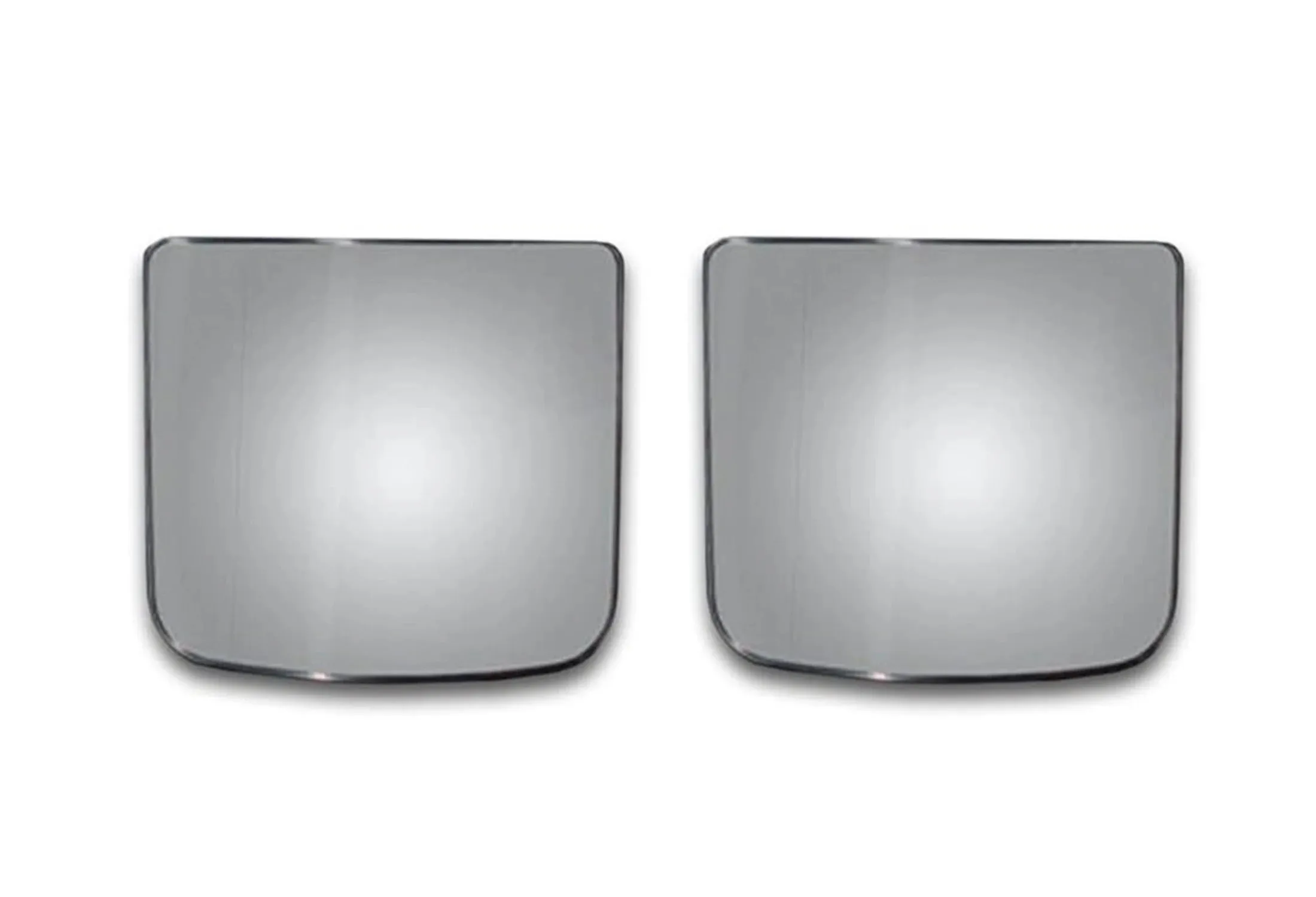 Mirror Arm Covers with Small and Big Door Mirrors Set 2004  Volvo VNL VNM VNX