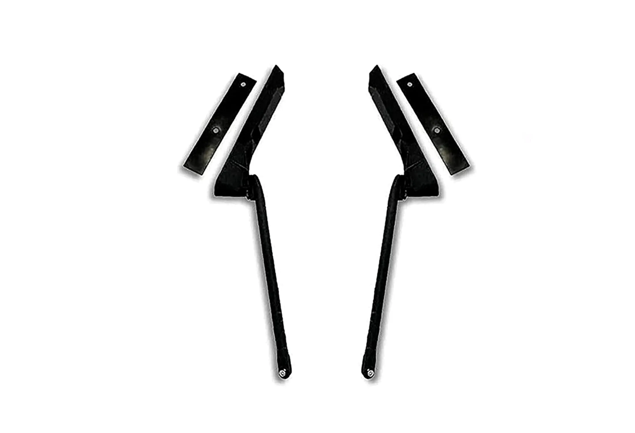 Mirror Arm Covers with Small and Big Door Mirrors Set 2004  Volvo VNL VNM VNX