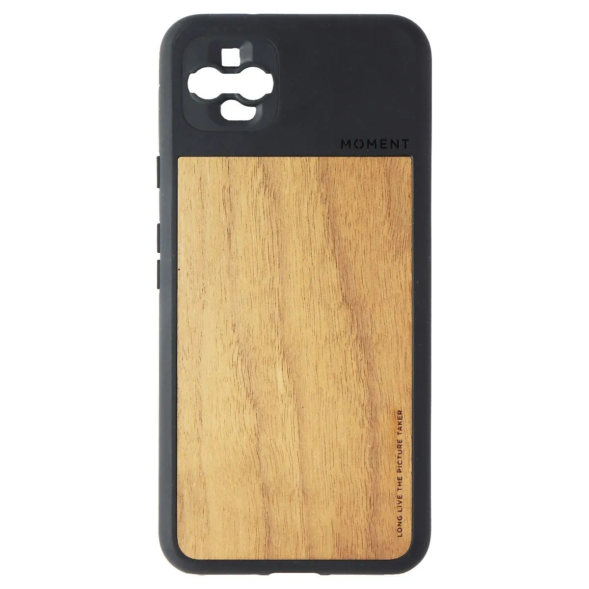 Moment Photo Case for Google Pixel 4 XL - Black/Walnut Wood