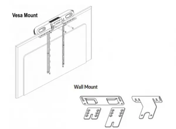Poly Studio X30 Optional Mounting Kits I